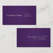 Cartes de visite simples de Profressional dans le (Devant / Derrière)