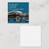 Cartes de visite simples et élégantes pour chauffe (Devant / Derrière)
