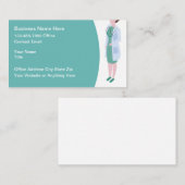 Cartes de visite simples et modernes pour cabinet (Devant / Derrière)