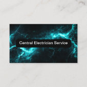 Cartes de visite simples et modernes pour électric (Devant)