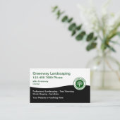 Cartes de visite simples et modernes pour services (Debout devant)