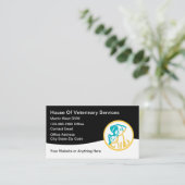 Cartes de visite simples et modernes pour services (Debout devant)