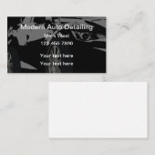Cartes de visite simples pour le detailing de voit (Devant / Derrière)