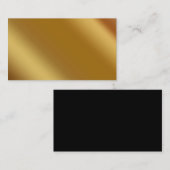 Cartes de visite simples vierges (Devant / Derrière)