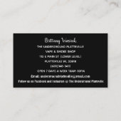 Cartes de visite souterraines rose (Dos)