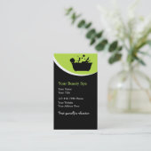 Cartes de visite Spas de beauté (Debout devant)