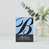 Cartes de visite Spas de nomination (Debout devant)