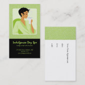 Cartes de visite Spas du jour / Cartes de rendez-v (Devant / Derrière)