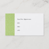 Cartes de visite Spas du jour / Cartes de rendez-v (Dos)