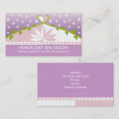 Cartes de visite Spas du Lotus Day (Devant / Derrière)