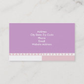 Cartes de visite Spas du Lotus Day (Dos)