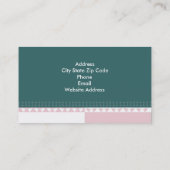 Cartes de visite Spas du Lotus Day (Dos)