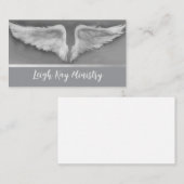 Cartes de visite spirituels Angel Wings (Devant / Derrière)