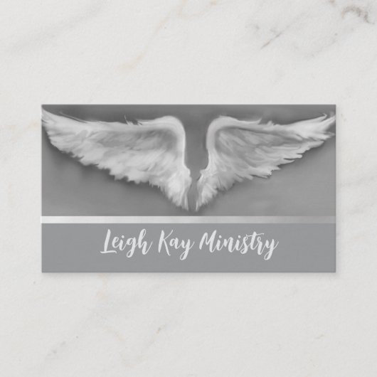 Cartes de visite spirituels Angel Wings (Devant)