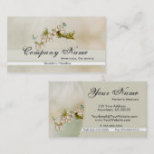 Cartes de visite spirituels de papillon (Devant / Derrière)