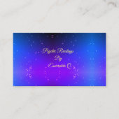 Cartes de visite spirituels de pourpre de planète (Devant)