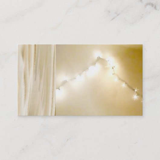 Cartes de visite spirituels légers de luciole de (Devant)