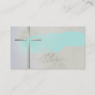 Cartes de visite spirituels religieux de ministère