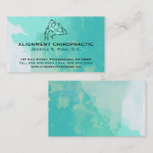 Cartes de visite standard de chiropractie (Devant / Derrière)