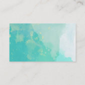 Cartes de visite standard de chiropractie (Dos)