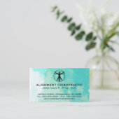 Cartes de visite standard de chiropractie (Debout devant)