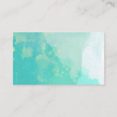 Cartes de visite standard de chiropractie (Dos)