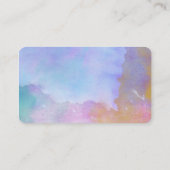 Cartes de visite standard de chiropractie (Dos)