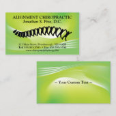 Cartes de visite standard professionnels de (Devant / Derrière)