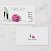 Cartes de visite stylets d'art de chaussure (Devant / Derrière)