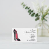 Cartes de visite stylets d'art de chaussure (Debout devant)