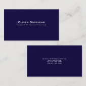 Cartes de visite subtils et professionnels, oeuf (Devant / Derrière)