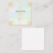 cartes de visite Sun de Reiki Healer (Devant / Derrière)