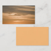 Cartes de visite Sunset (Devant / Derrière)