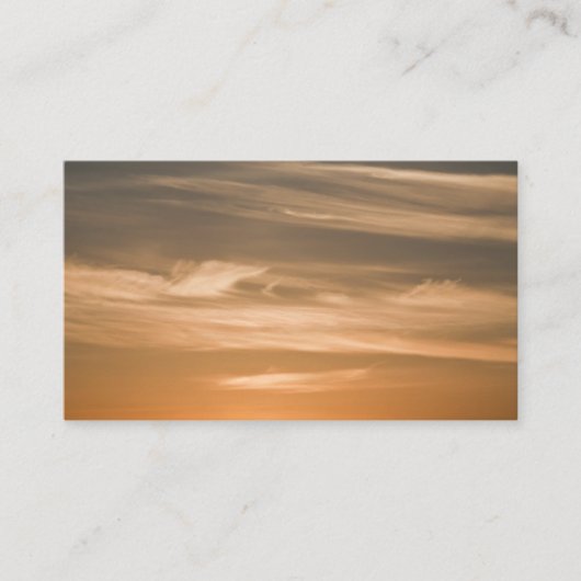 Cartes de visite Sunset (Devant)
