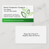 Cartes de visite supérieurs (Devant / Derrière)