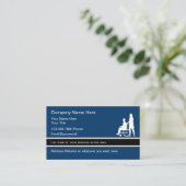 Cartes de visite supérieurs de l'assistance Médica (Debout devant)