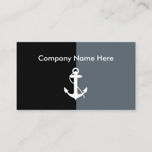 Cartes de visite sur le thème de la navigation de