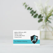 Cartes de visite sur le thème de l'athlétisme (Debout devant)