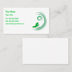 Cartes de visite Surfing