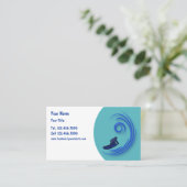 Cartes de visite Surfing (Debout devant)