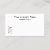 Cartes de visite Surfs rocheux (Dos)