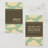 Cartes de visite Sweet Sky (Devant / Derrière)