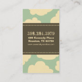 Cartes de visite Sweet Sky (Dos)