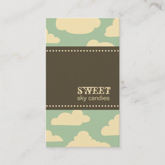 Cartes de visite Sweet Sky (Devant)