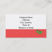Cartes de visite Sweet Strawberry (Dos)