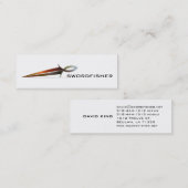 Cartes de visite Sword Fisher (Devant / Derrière)