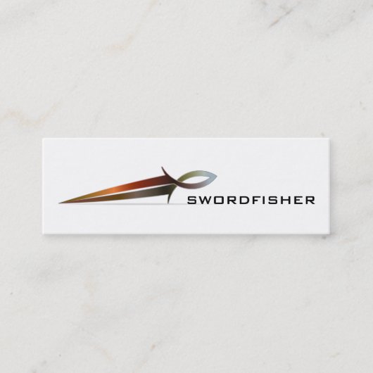 Cartes de visite Sword Fisher (Devant)