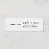 Cartes de visite Sword Fisher (Dos)