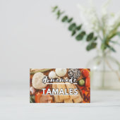 Cartes de visite tamales maison (Debout devant)