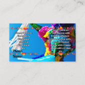 Cartes de visite tamales maison (Dos)